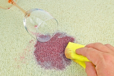 "Cleaning Wine Stain From A Carpet" by Grant Cochrane