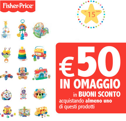 fisher price sconti