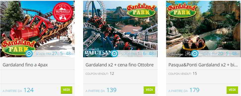 biglietti scontati gardaland