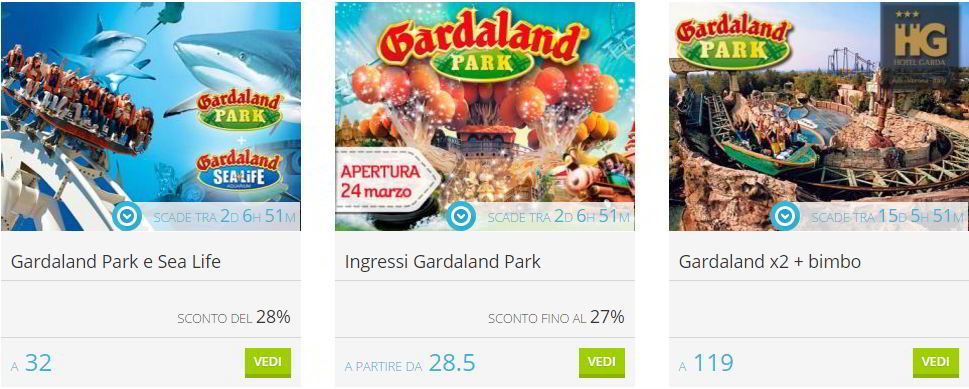 sconti gardaland