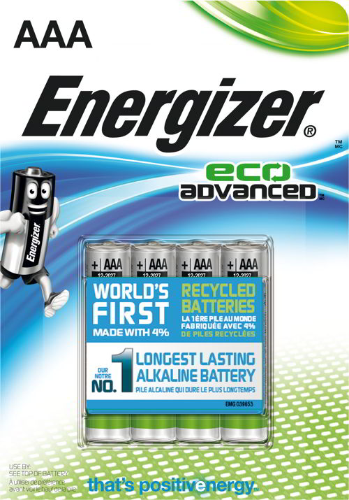 pile energizer riciclate