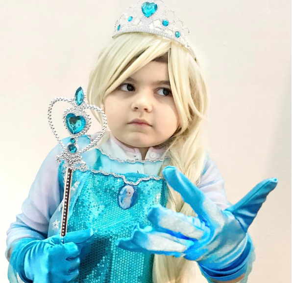 vestito di frozen